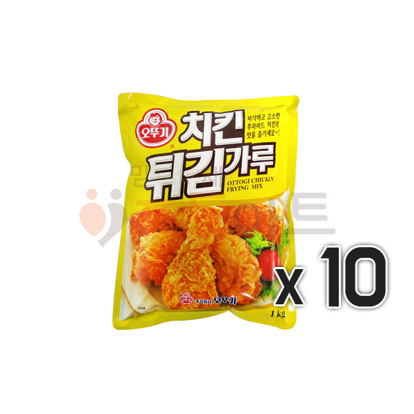 [오뚜기] 치킨 튀김 가루 1kg/10개/닭튀김/튀김옷/치킨가루